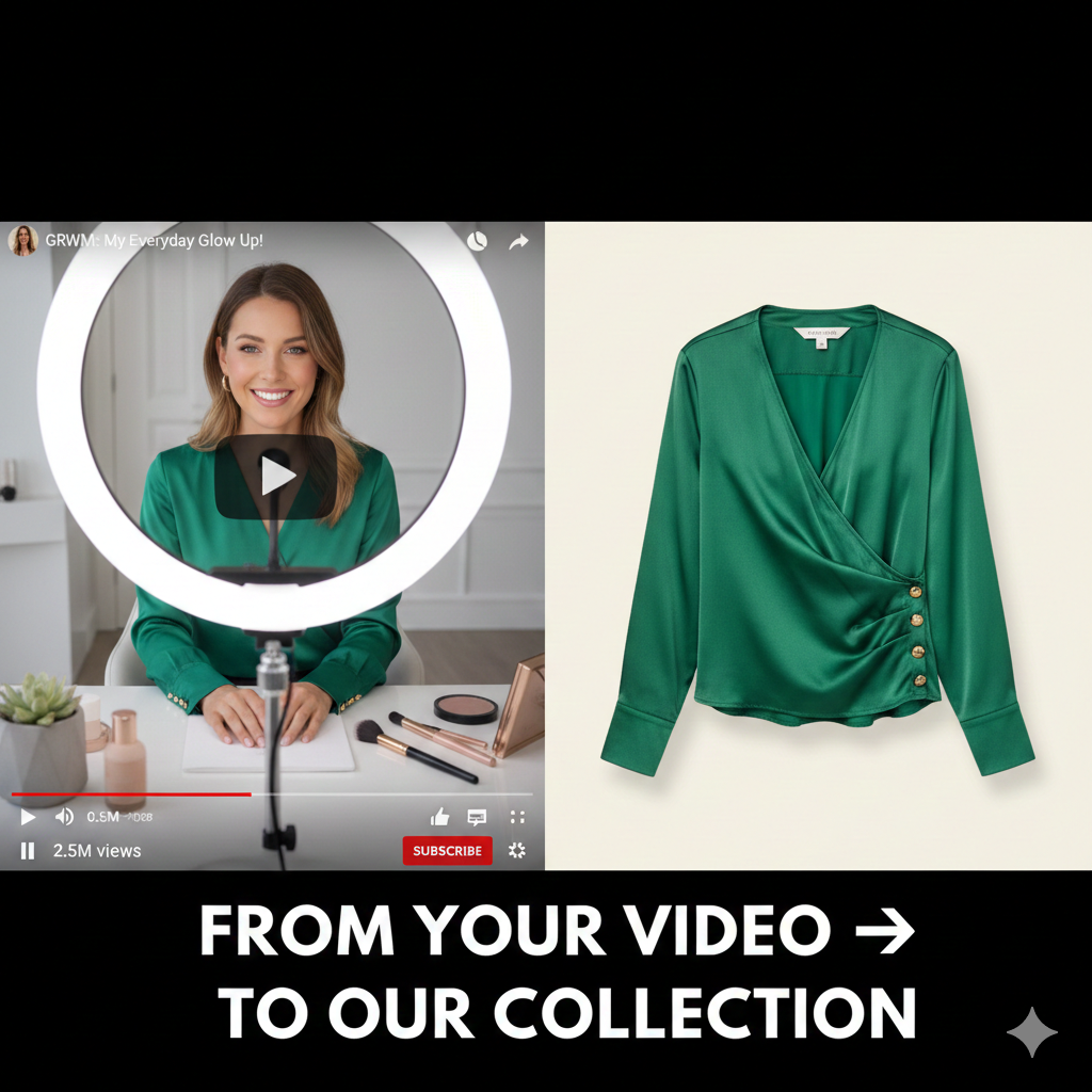 Content creators and influencers donating designer fashion